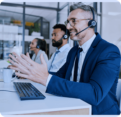 Dispatch professional at work