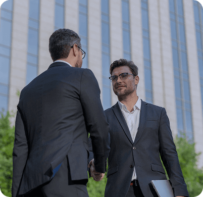 Business professionals meeting